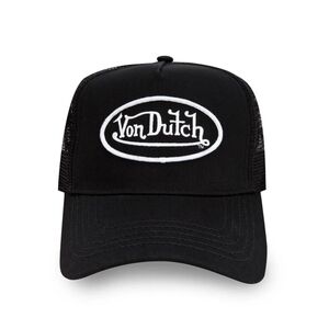 NWT Von Dutch Black Trucker Hat